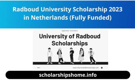 Radboud University Scholarship 2023
