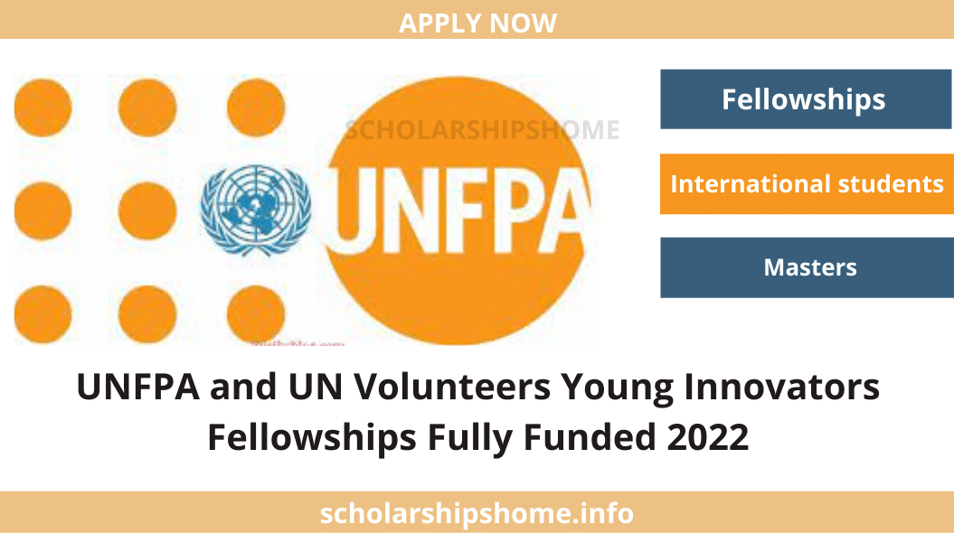 UNFPA and UN Volunteers Young Innovators Fellowships Fully Funded 2022