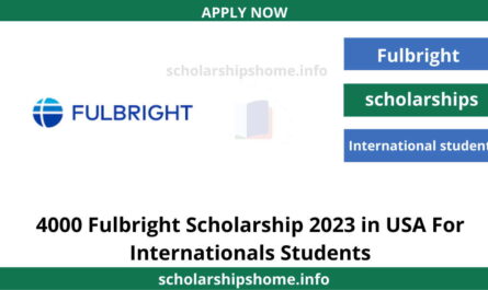 4000 Fulbright Scholarship 2023 in USA For Internationals Students