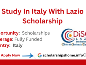 Study In Italy With Lazio Scholarship