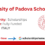 University of Padova Scholarship 2024 | Bachelor, Master