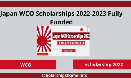 Japan WCO Scholarships 2022-2023 Fully Funded