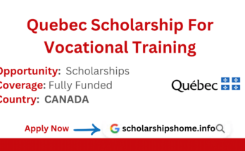 Quebec Scholarship For Vocational Training