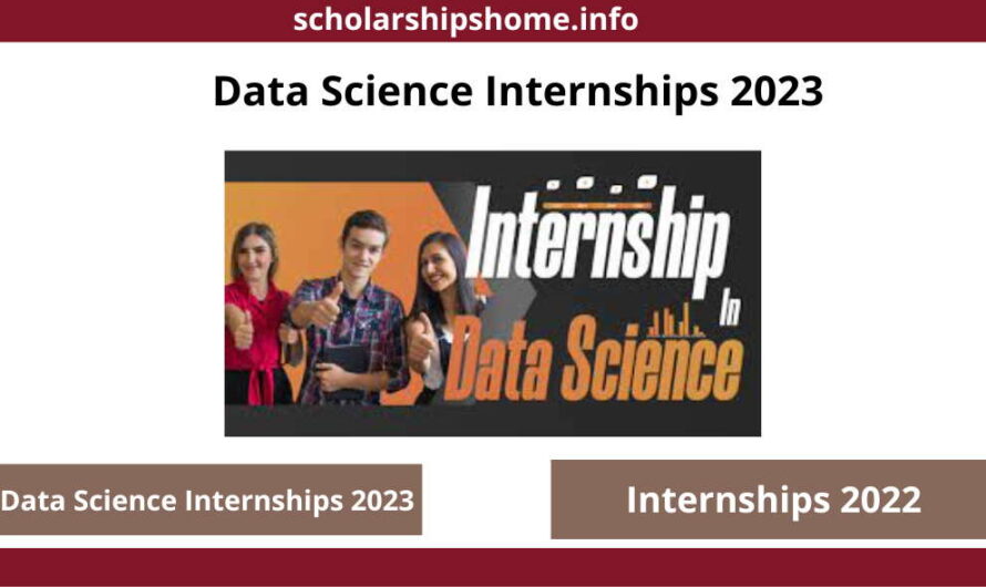 Data Science Internships 2023