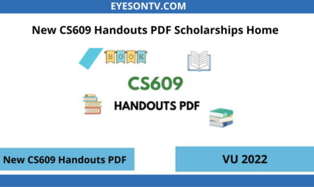 New CS609 Handouts PDF Scholarships Home