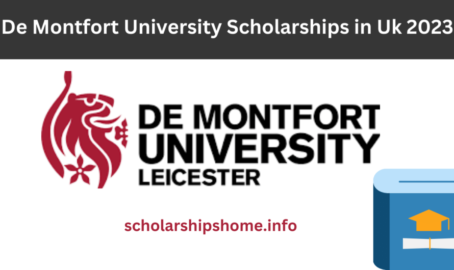 De Montfort University Scholarships in Uk 2023