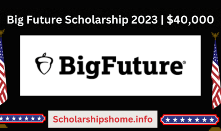 Applications are now open for the Big Future Scholarship 2023. Students from all over the USA are eligible to apply. Selected applicants will get an amount of up to $40,000.