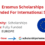 Erasmus Scholarships 2024 | Fully Funded For International Students